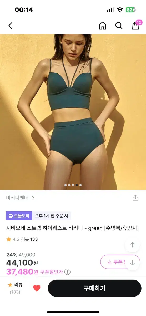 비키니밴더 하이웨스트 비키니